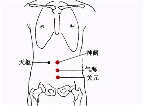 氣海關元位置|氣海穴：益氣助陽，一穴暖全身！